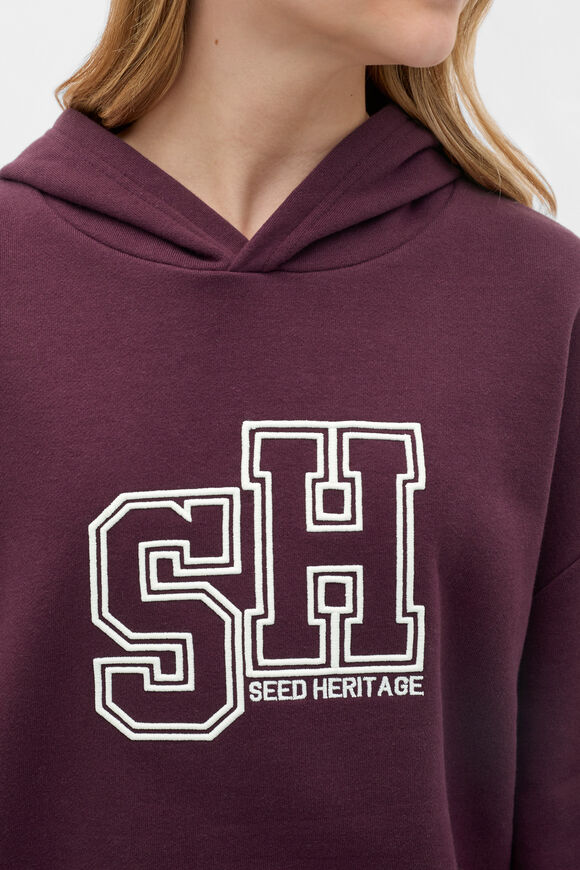 Sporty Logo Hoodie  Mulberry  hi-res