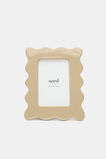 Theo Medium Photo Frame  Cashew Cream  hi-res