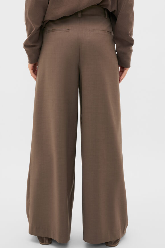 Tailored Drapey Trouser  Chestnut  hi-res