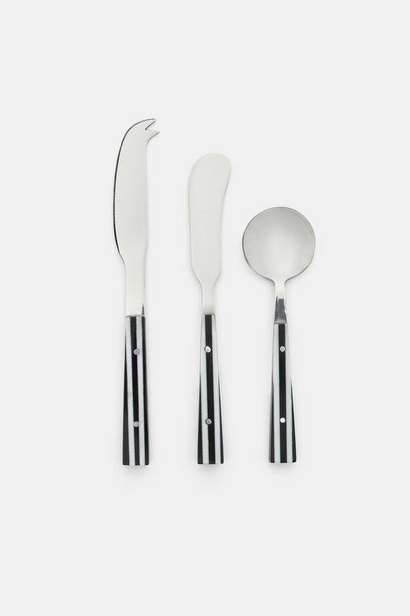 Amari Cheese Knife Set  Silver  hi-res