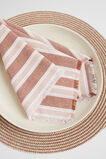 Raw Fringe Napkin Set of 4  Multi  hi-res