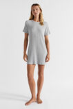 Rib Jersey Nightie  Silver Grey Marle  hi-res