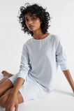 Stripe Jersey Nightie  Sky Blue Stripe  hi-res