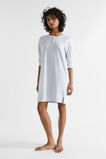 Stripe Jersey Nightie  Sky Blue Stripe  hi-res