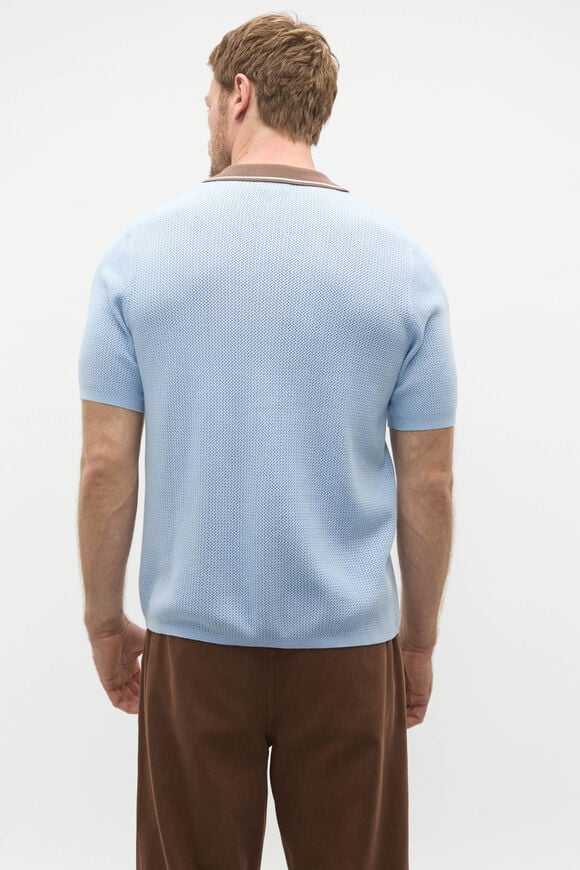Knit Resort Shirt  Skyway  hi-res