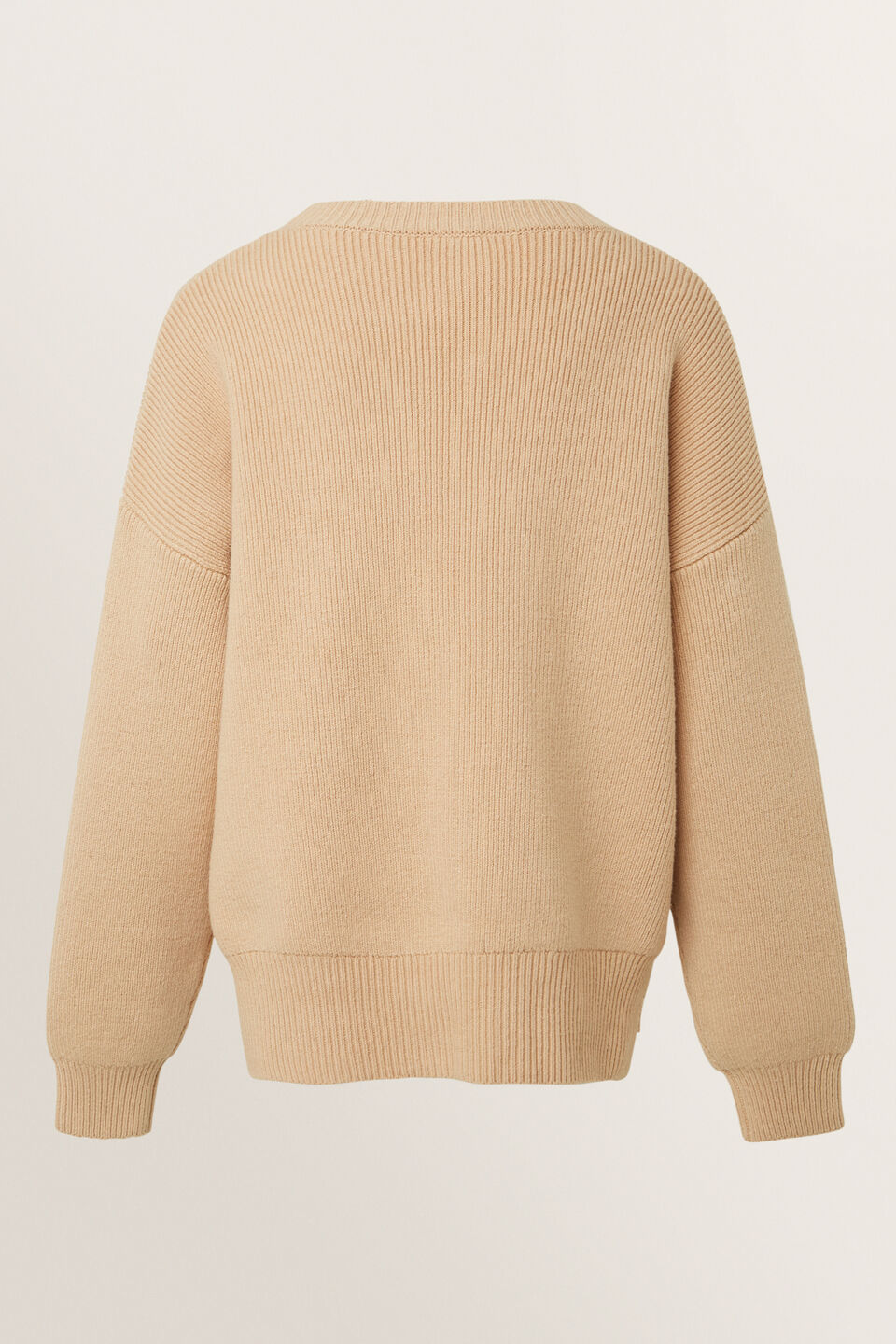 Slouchy Knit  Cappuccino