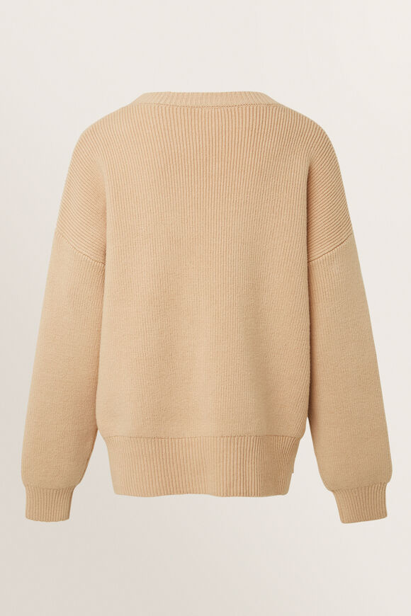 Slouchy Knit  Cappuccino  hi-res