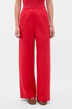 Core Linen Easy Wide Leg Pant  Chilli Red  hi-res