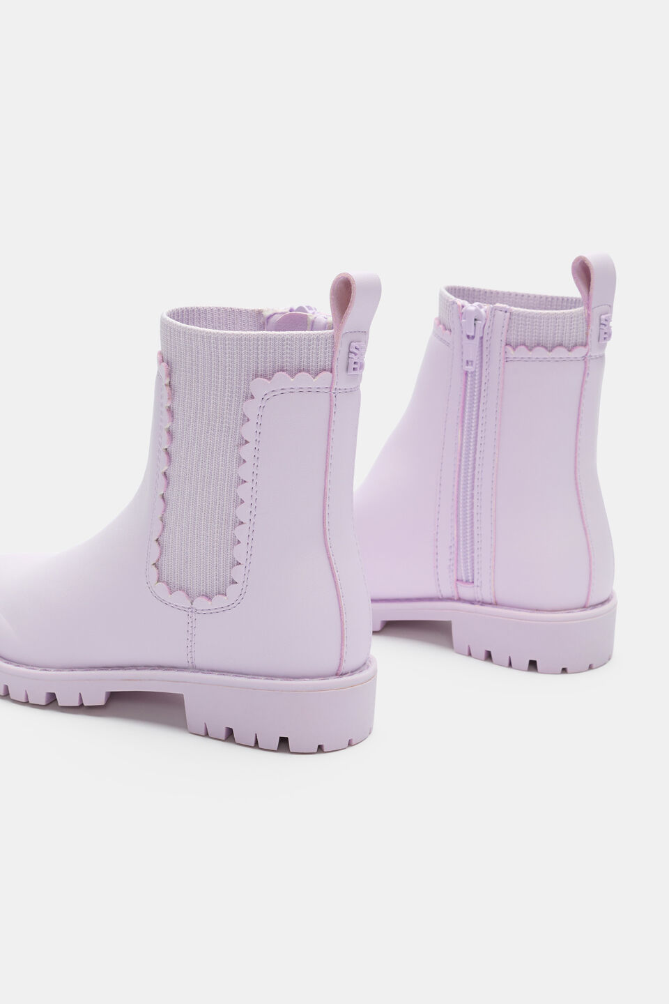 Scallop Boot  Orchid
