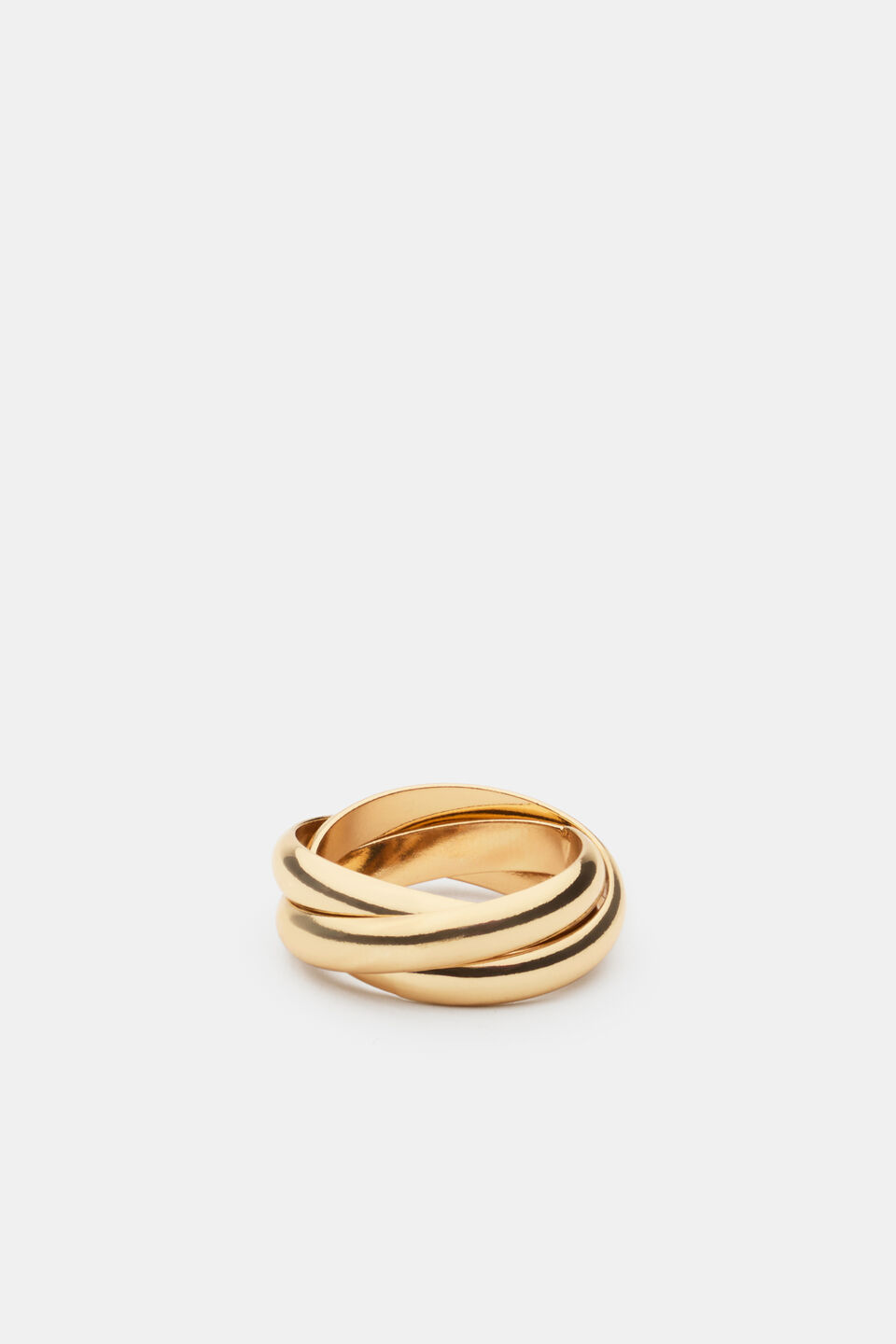 Interlinked Ring  Gold