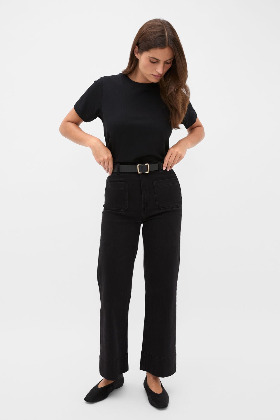 Core Neat Tee  Black