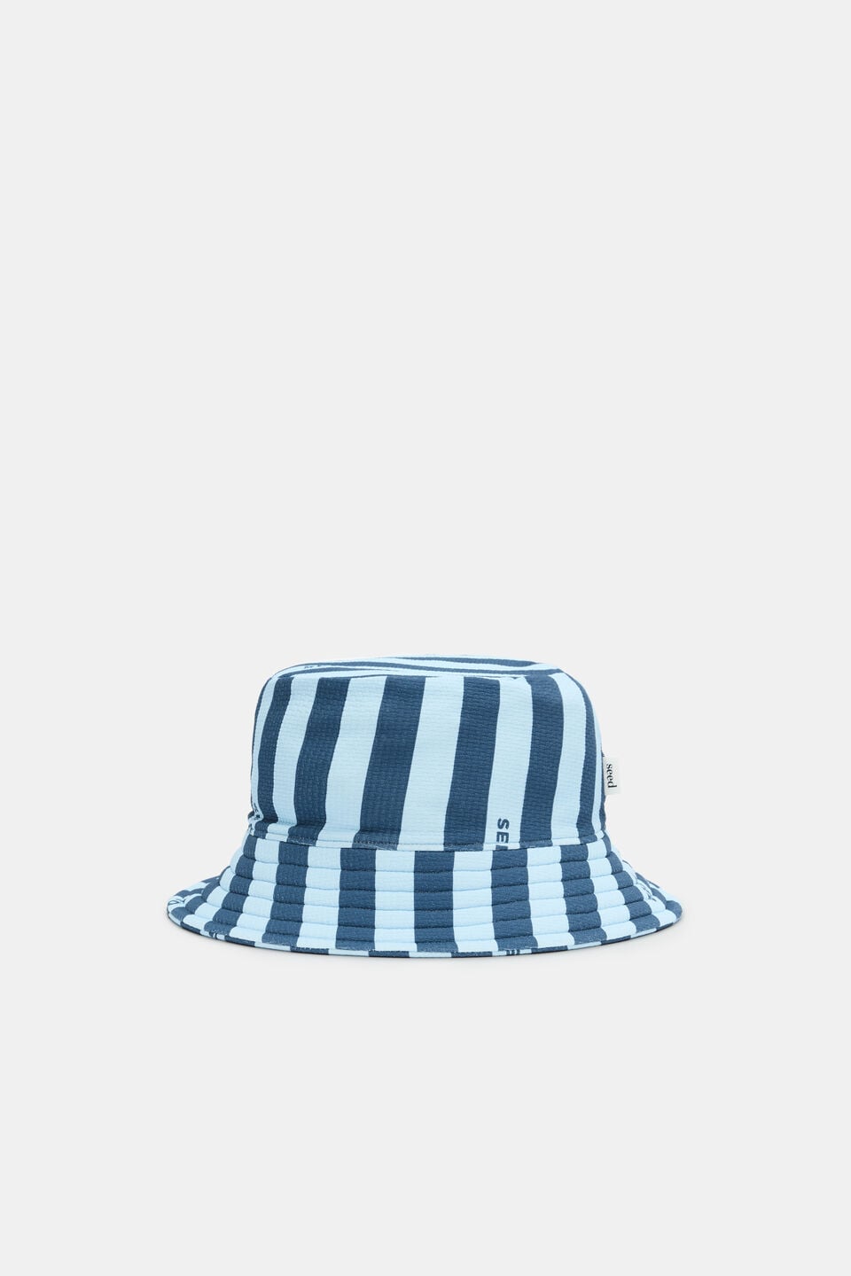 Swim Hat  Washed Navy Stripe