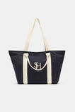 Canvas Weekend Tote  Twilight Blue  hi-res