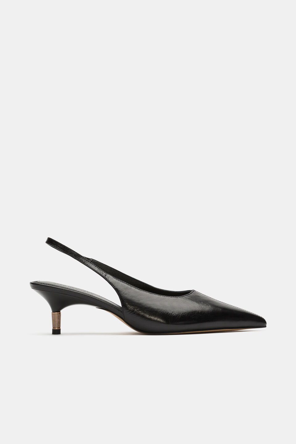 Odette Slingback Heel  Black