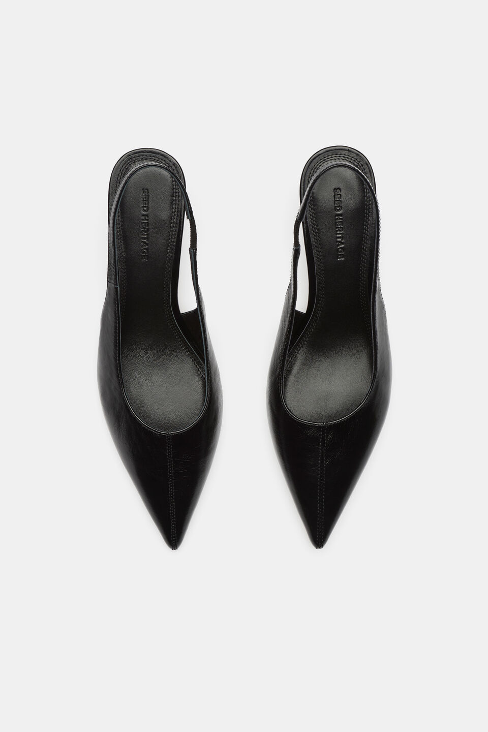 Odette Slingback Heel  Black