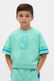 Relaxed Sweat Tee  Washed Mint  hi-res