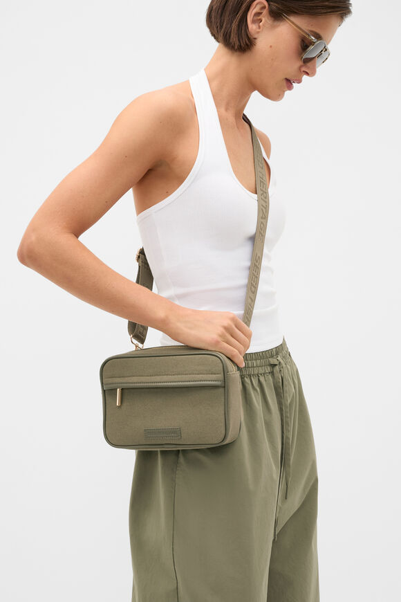 Mini Canvas Crossbody Bag  Caper  hi-res