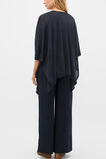 Fine Knit Poncho  Twilight Blue  hi-res