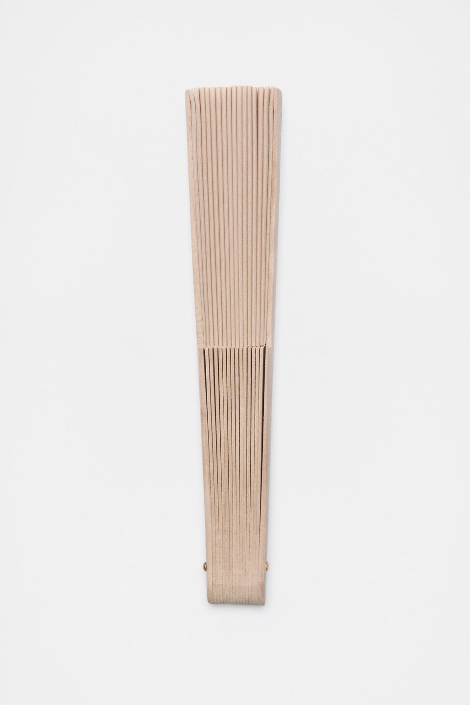 Seed Hand Fan  Soft Beige