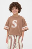 Relaxed Sweat Tee  Walnut  hi-res