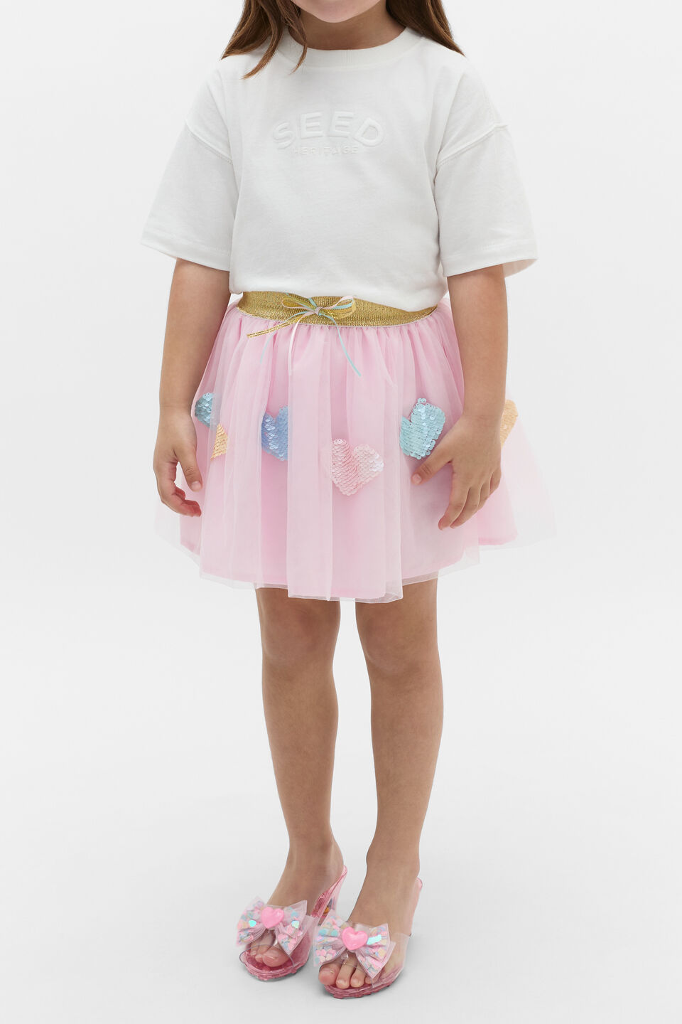 Heart Dress Up Shoes  Pink Lemonade