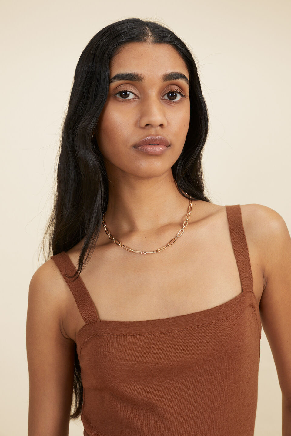 Babywool Tank  Mahogany