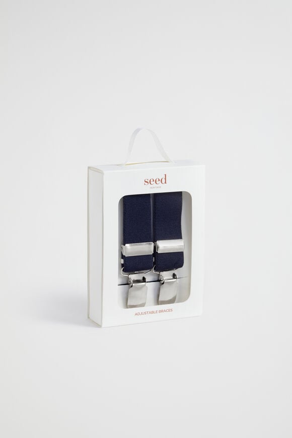 Elastic Braces  Midnight Blue  hi-res