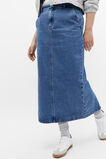 Denim Maxi Skirt  Classic Blue Denim  hi-res