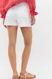 Denim Panel Short  White  hi-res