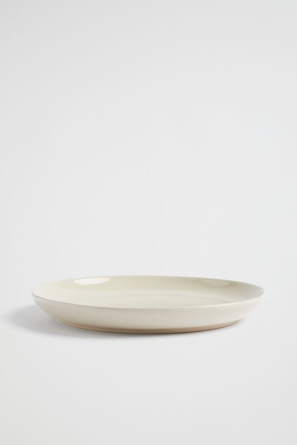 Lou Dinner Plate  Stone  hi-res