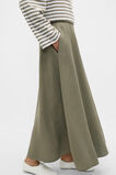 Core Linen Midi Skirt  Caper  hi-res