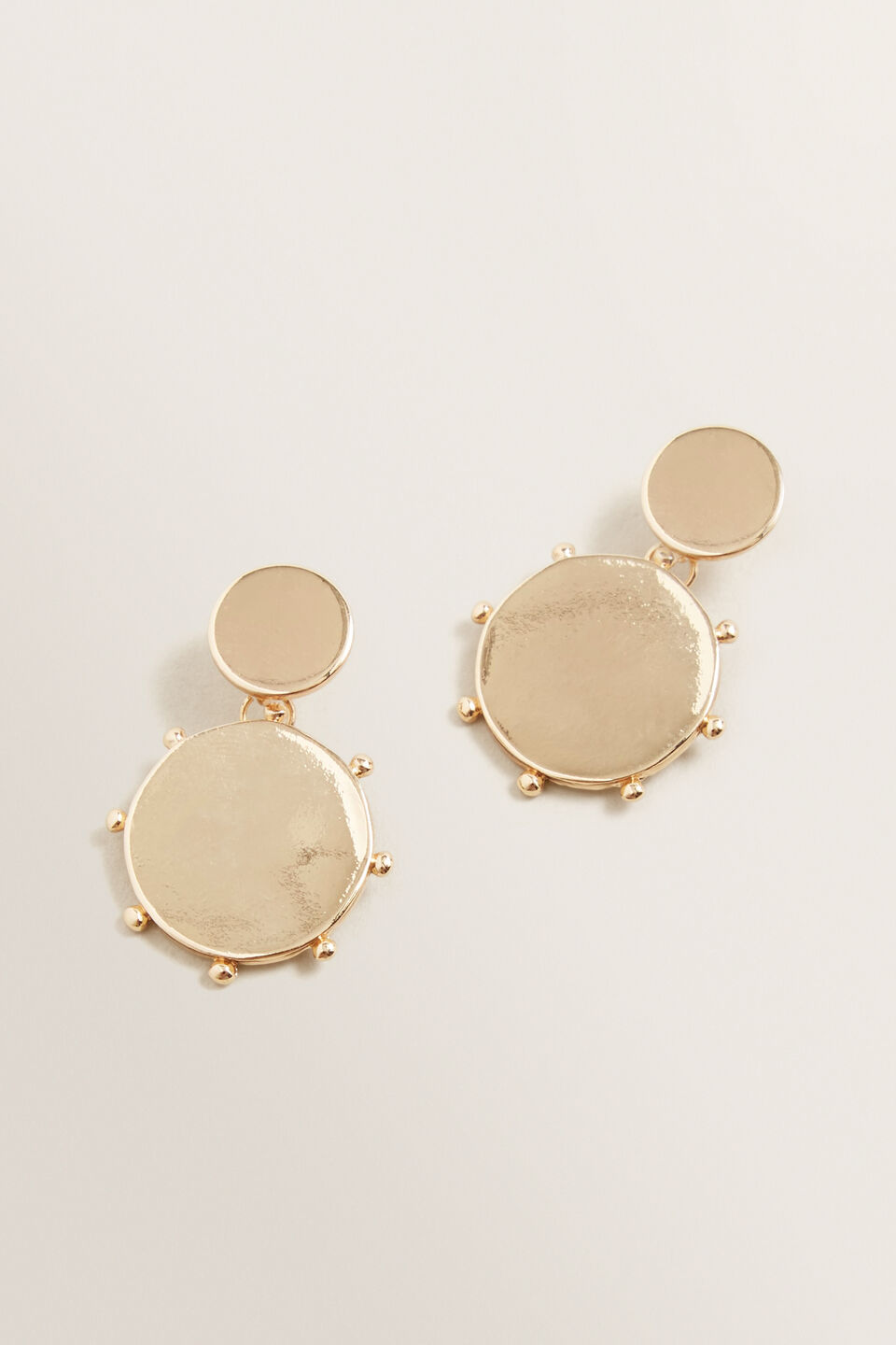 Disc Drop Earrings  9