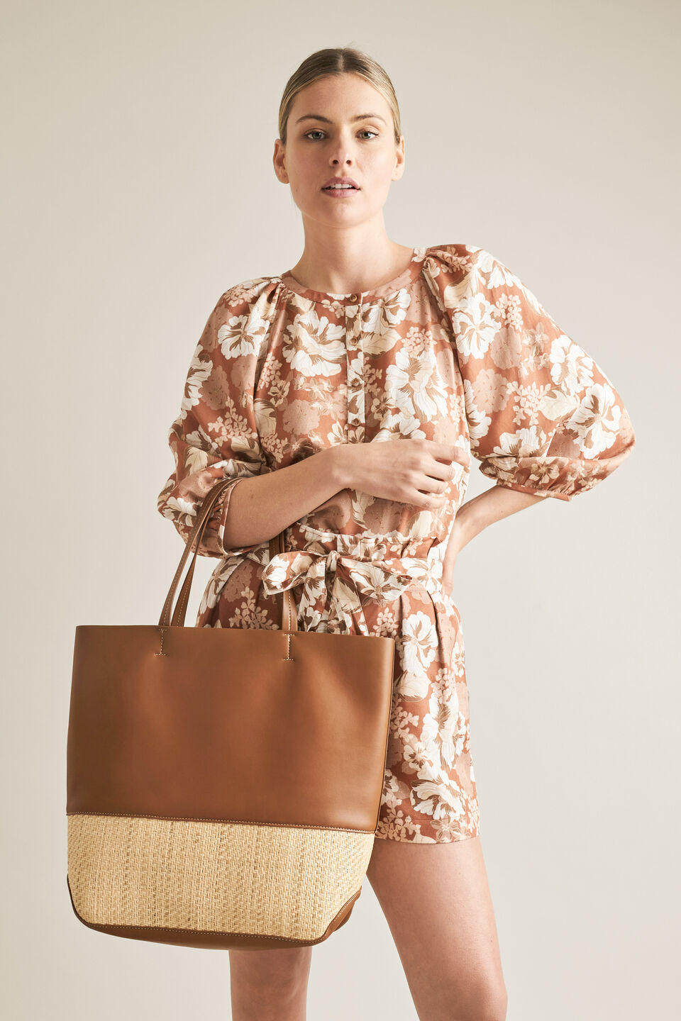 Spliced Tote  