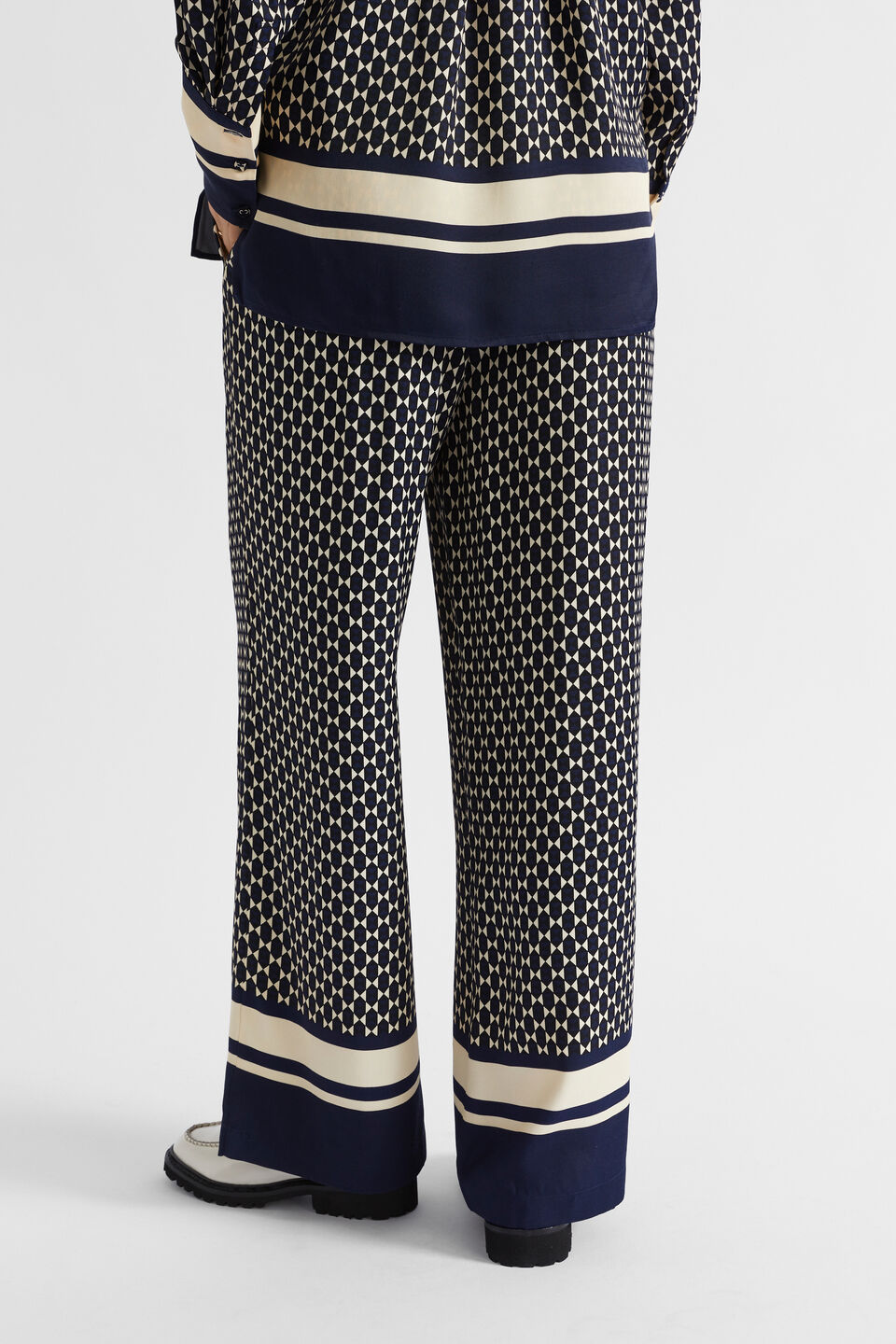 Diamond Geo Pant  Midnight Sky Geo