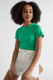 Core Rib Tee  Jewel Green  hi-res