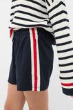 Retro Striped Short  New Navy  hi-res