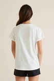 Flocked Vintage Tee    hi-res