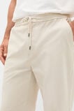 Drawstring Twill Pant  Pebble  hi-res