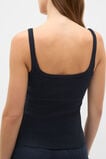 Pointelle Easy Tank  Twilight Blue  hi-res