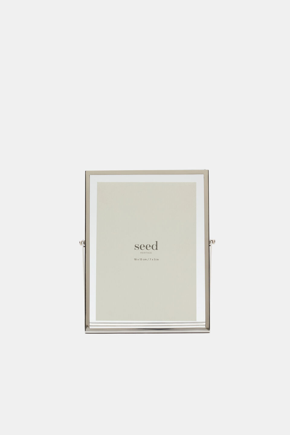 Miles Small Photo Frame  Silver