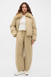 Cotton Elasticated Pant  Caramel Clay  hi-res
