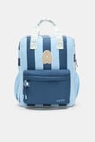 Blue Stripe Initial Backpack  A  hi-res