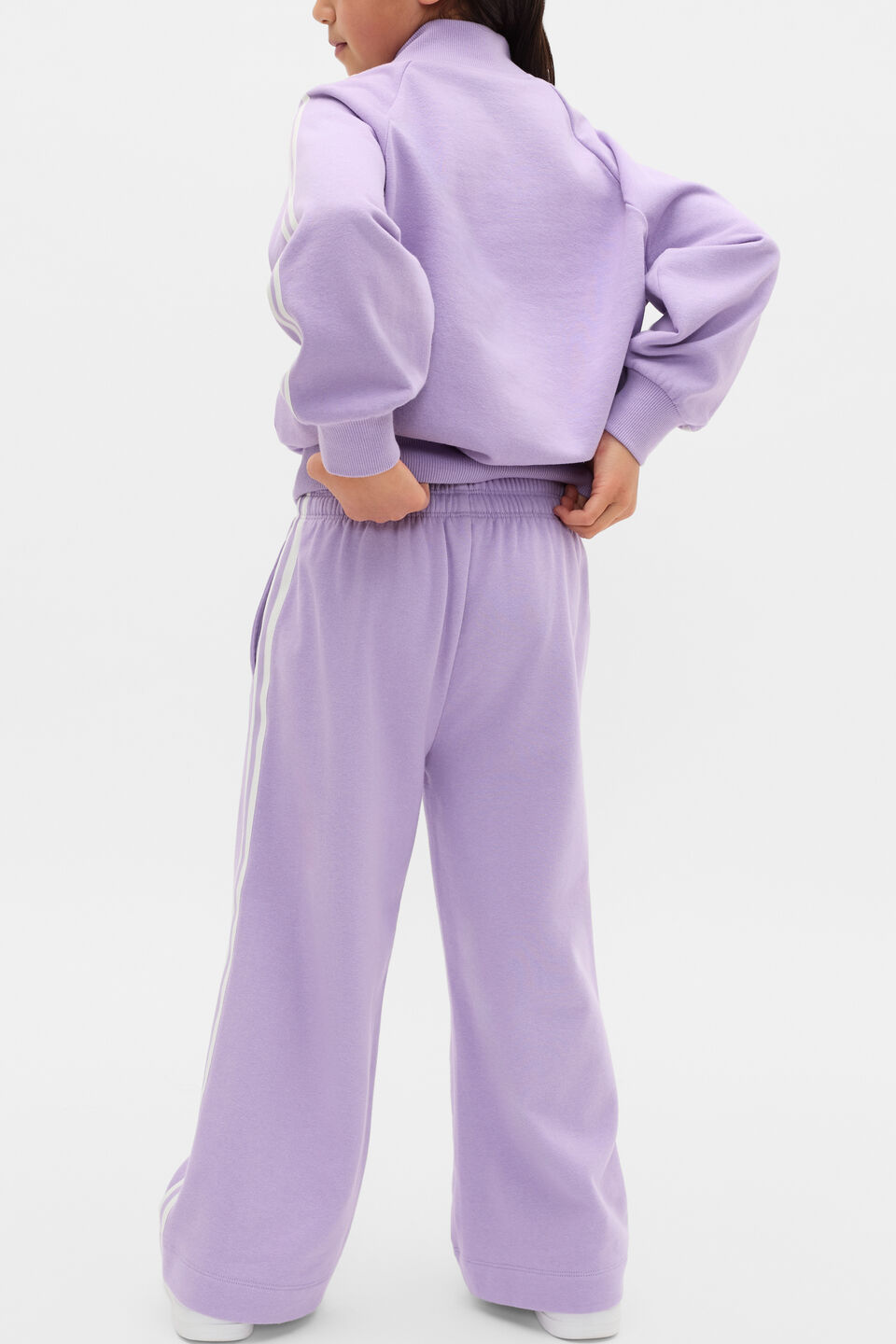 Straight Logo Trackpant  Lilac