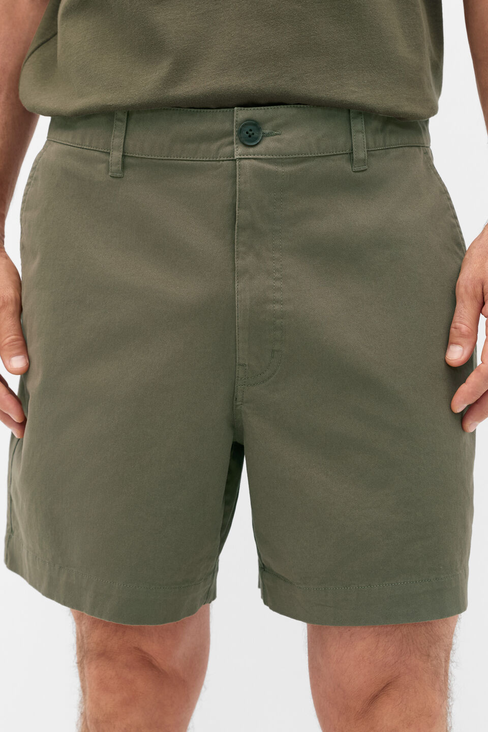 Chino Short  Burnt Olive