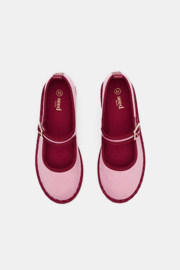 Velvet Mary Jane  Candy Pink Multi  hi-res