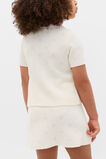 Spot Knit Polo  Classic Cream  hi-res