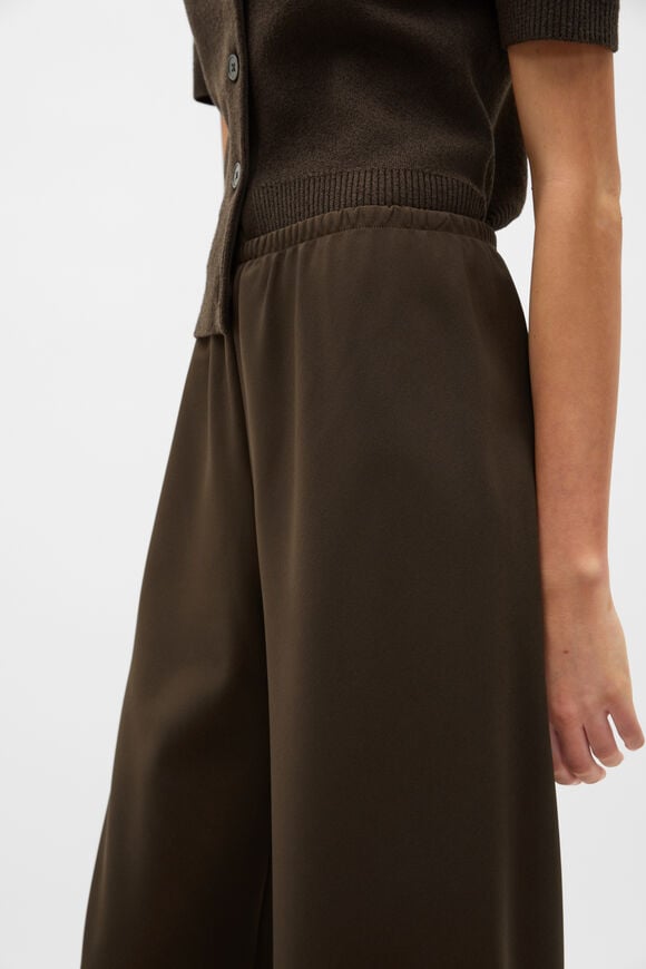 Easy Wide Leg Pant  Dark Espresso  hi-res