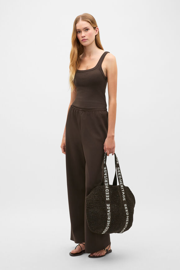 Core Heritage Rib Tank  Dark Espresso  hi-res
