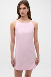 Knot Detail Mini Dress  Petal Pink  hi-res