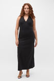 Halter Midi Dress  Black  hi-res